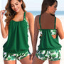 Two-Piece Tankini With Boyshort Bottoms - Rachel
