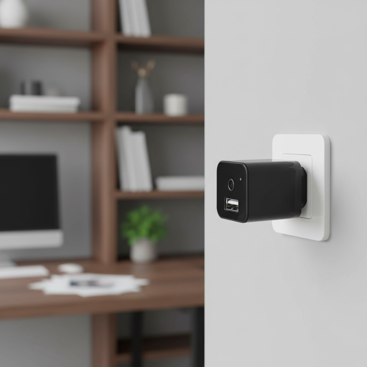 USB Wandladegerät Mit Kamera - StealthCharger