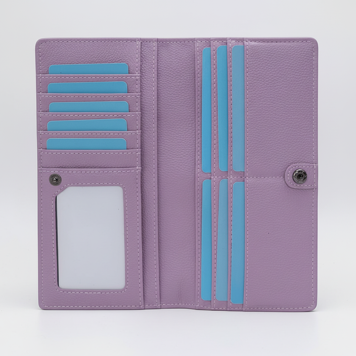 Ultra-Cienki Portfel Skórzany - CardGuard 
