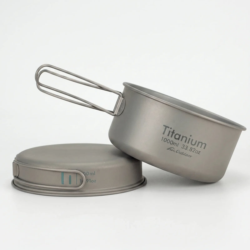 Ultraleichtes Kochset Mit Klappgriffen -  Summitware