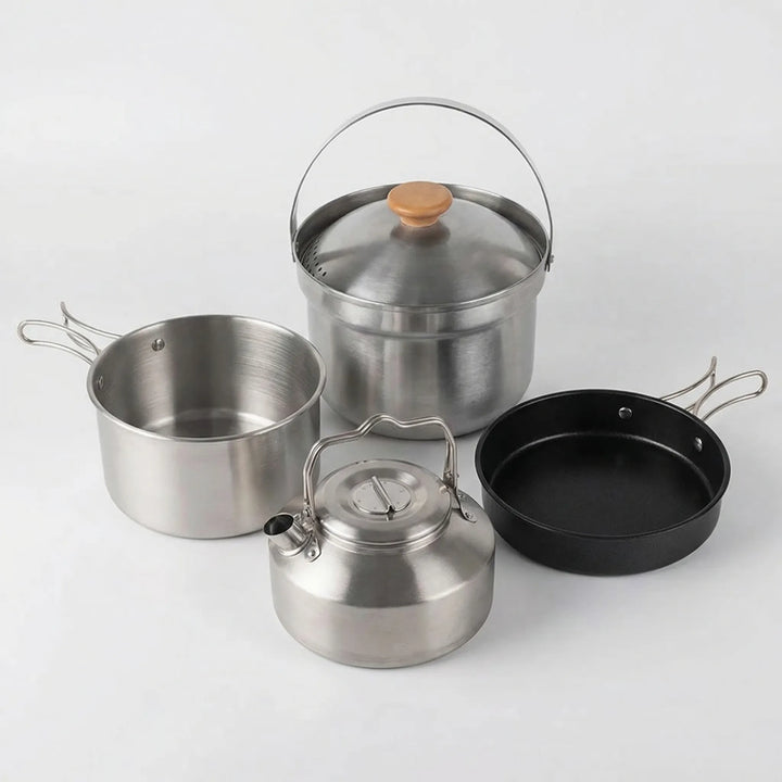 Umfangreiches Camping-Kochset -  Campkit