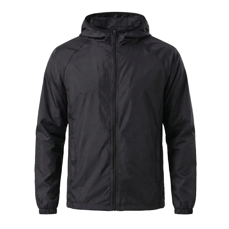 Unisex-Windbreaker Mit Kapuze -  Trailcoat