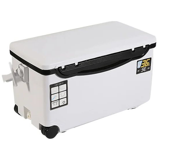 Fischkühlbox mit Luftventilen und langanhaltender Kältespeicherung – Auren