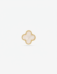 Vergoldete Perlenohrstecker - CloverJewelry 