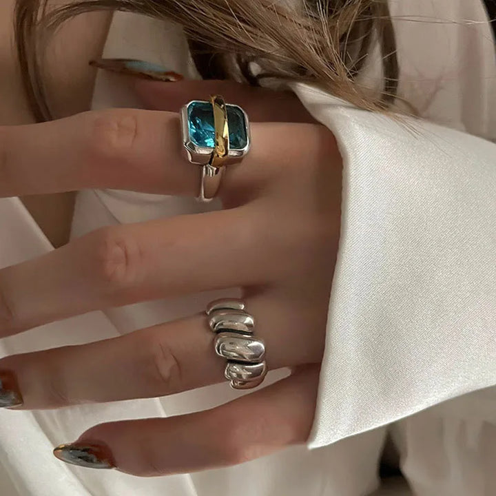 Verstellbarer Silberring - ClarityRing 