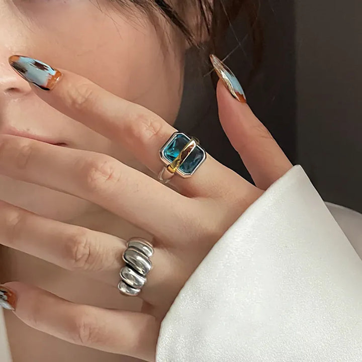 Verstellbarer Silberring - ClarityRing 