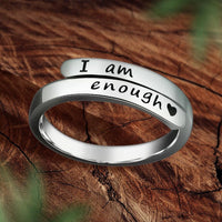 Verstellbarer Silberring - EmpowermentRing 