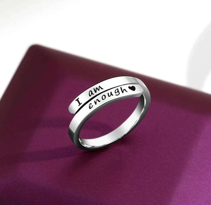 Verstellbarer Silberring - EmpowermentRing 