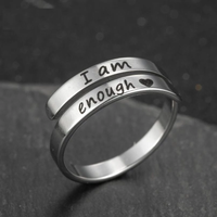 Verstellbarer Silberring - EmpowermentRing 