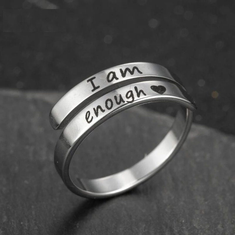 Verstellbarer Silberring - EmpowermentRing 