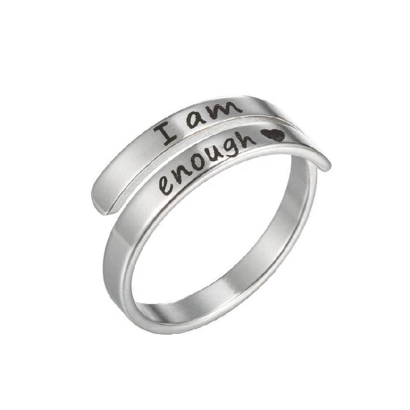 Verstellbarer Silberring - EmpowermentRing 