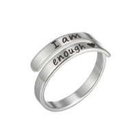 Verstellbarer Silberring - EmpowermentRing 