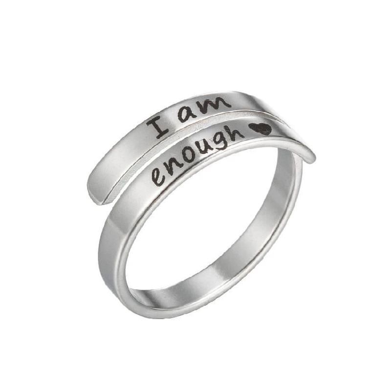 Verstellbarer Silberring - EmpowermentRing 
