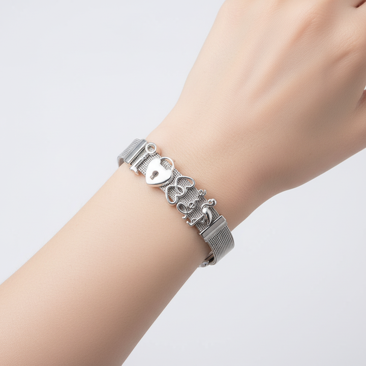 Verstellbares Edelstahl-Armband - StyleShine 