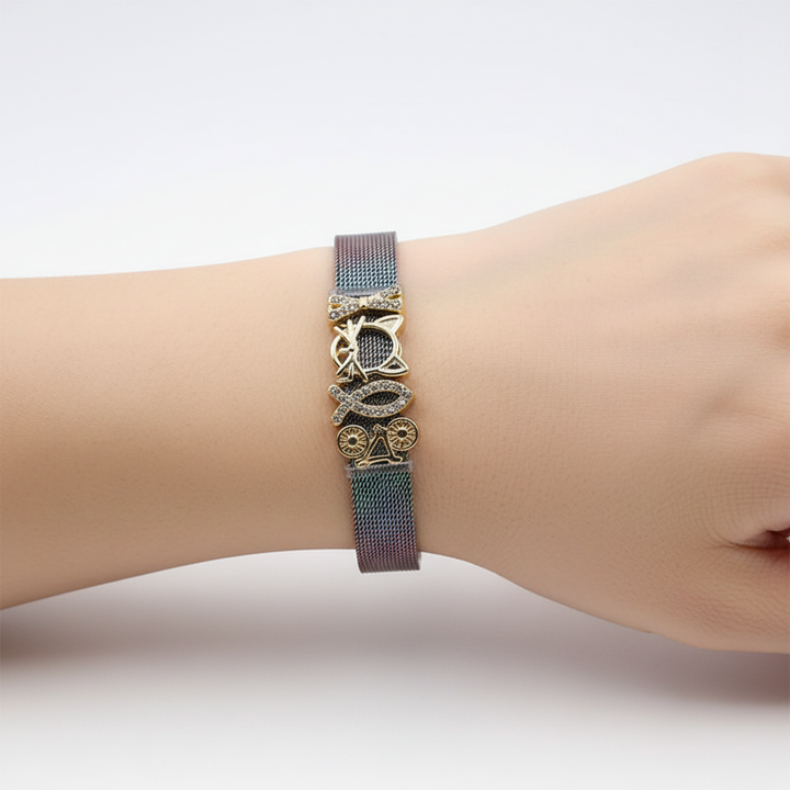 Verstellbares Edelstahl-Armband - StyleShine 