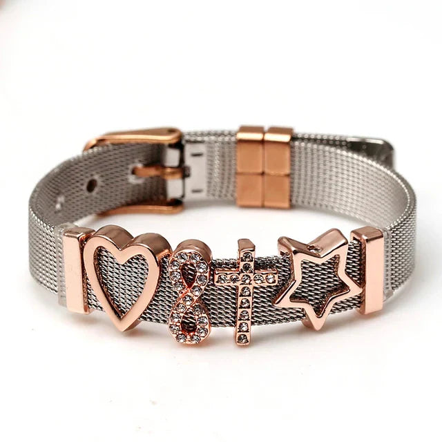 Verstellbares Edelstahl-Armband - StyleShine 