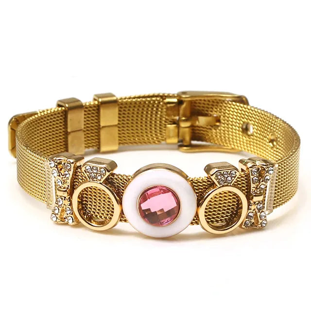 Verstellbares Edelstahl-Armband - StyleShine 