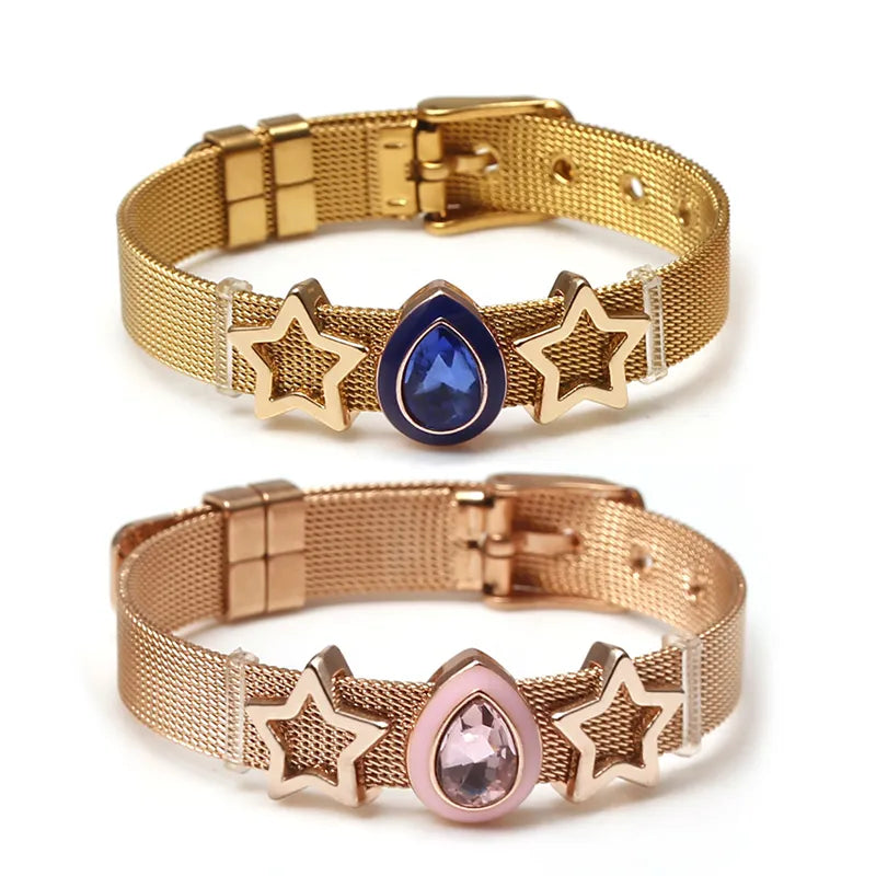 Verstellbares Edelstahl-Armband - StyleShine 
