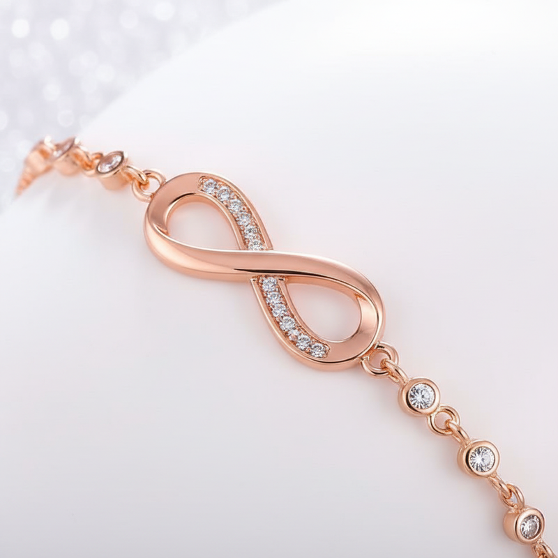 Verstellbares Infinity-Armband - EndlessElegance 