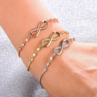 Verstellbares Infinity-Armband - EndlessElegance 