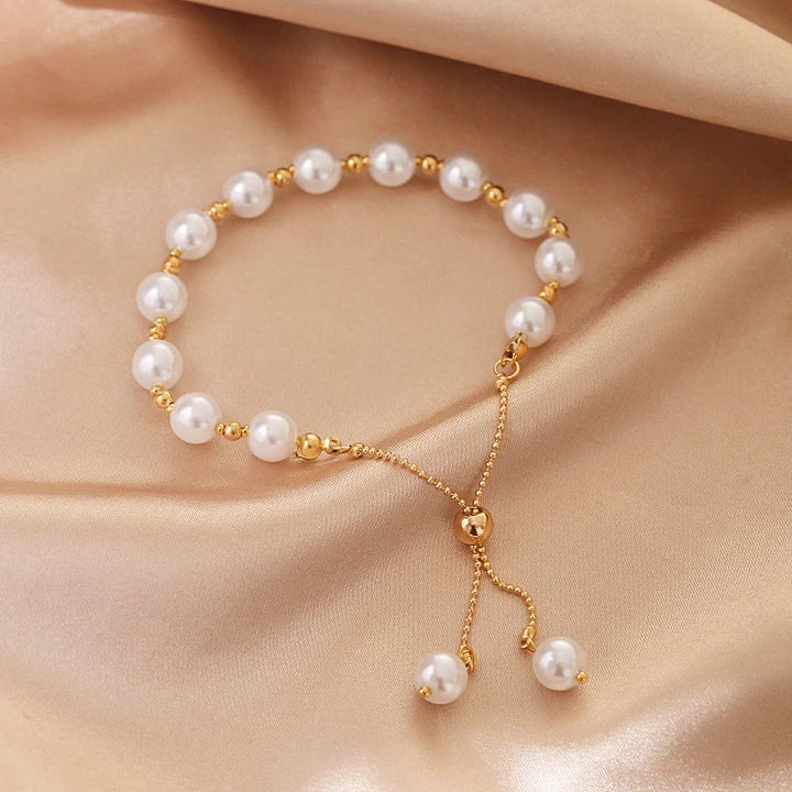 Verstellbares Perlenarmband - PearlMagic 