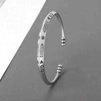 Verstellbares Silberarmband - LuckBangle 