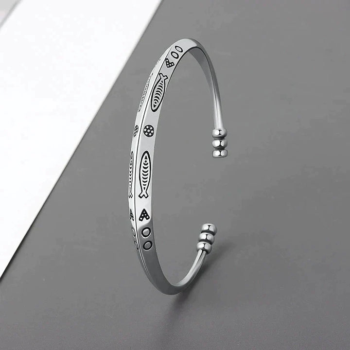 Verstellbares Silberarmband - LuckBangle 