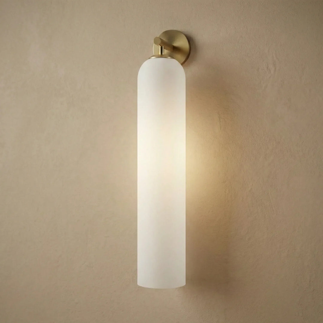 Vertical Glass Wall Sconce -  Aurelis