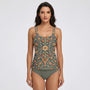 Vibrant Mandala Motif Swimwear - Eleanor