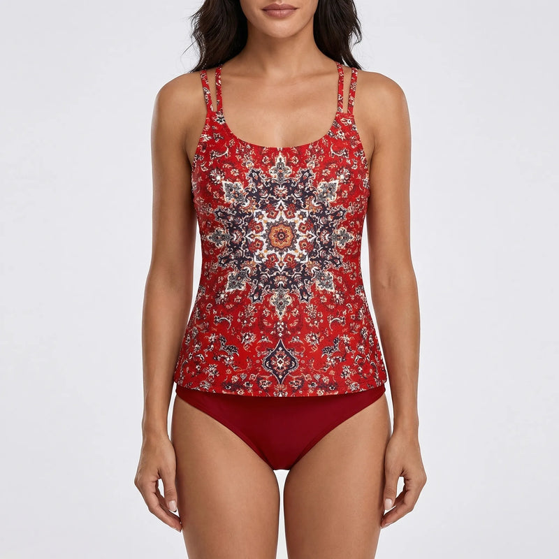 Vibrant Mandala Motif Swimwear - Eleanor