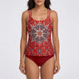 Vibrant Mandala Motif Swimwear - Eleanor