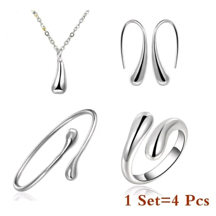 Vierteiliges Schmuckset - ShineSet 