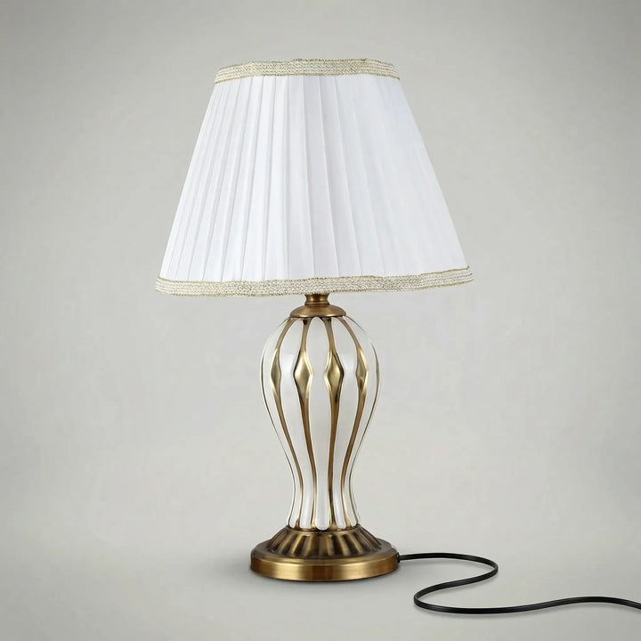 Vintage-Style Ceramic Table Lamp -  Claremoor