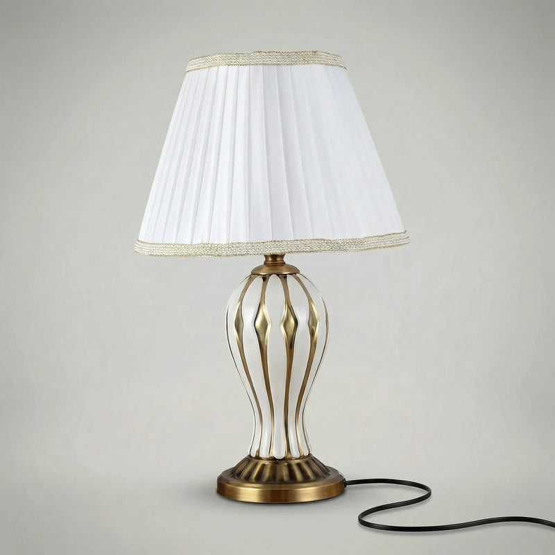 Vintage-Style Ceramic Table Lamp -  Claremoor