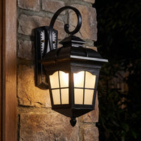 Vintage-Style Outdoor Wall Lantern -  Lumevara