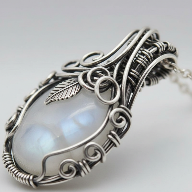Vintage-Inspirierte Halskette - Glowstone 