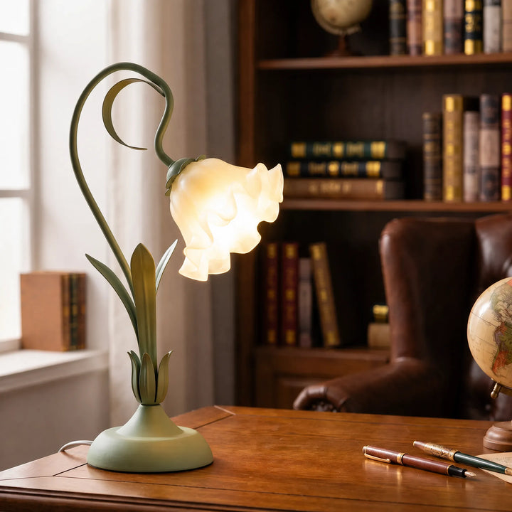 Vintage Floral Adjustable Table Lamp -  Florelle