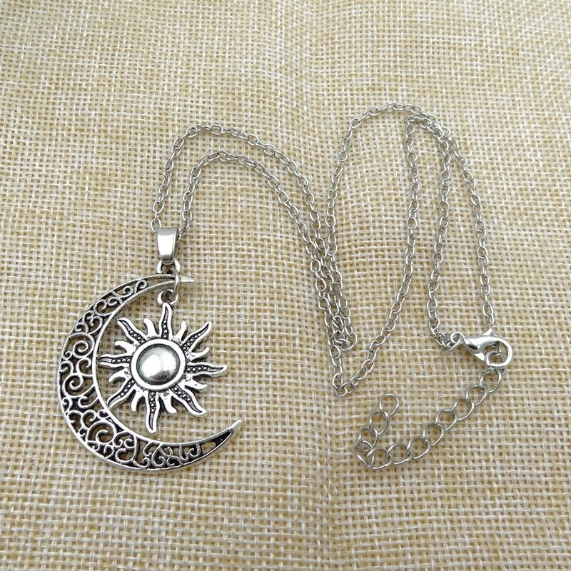 Vintage Halskette - SunMoon 
