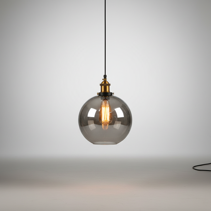 Vintage Industrieglas Hängeleuchte - VeloriaLight