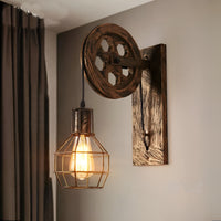 Vintage LED Wandlampe - ForgeShine