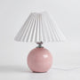 Vintage Pleated Shade Table Lamp -  Plissara