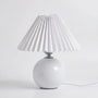 Vintage Pleated Shade Table Lamp -  Plissara