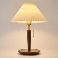Vintage Style Pleated Table Lamp -  Luminera