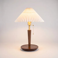 Vintage Style Pleated Table Lamp -  Luminera