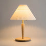 Vintage Style Pleated Table Lamp -  Luminera