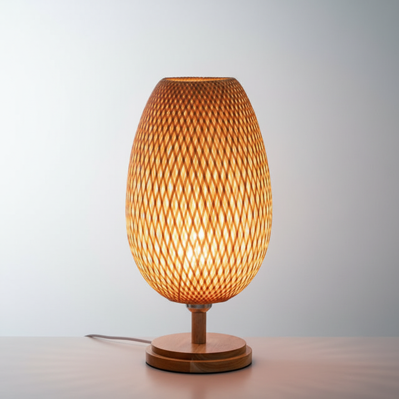 Vintage Inspirierte Wohnleuchte - BambooGlow