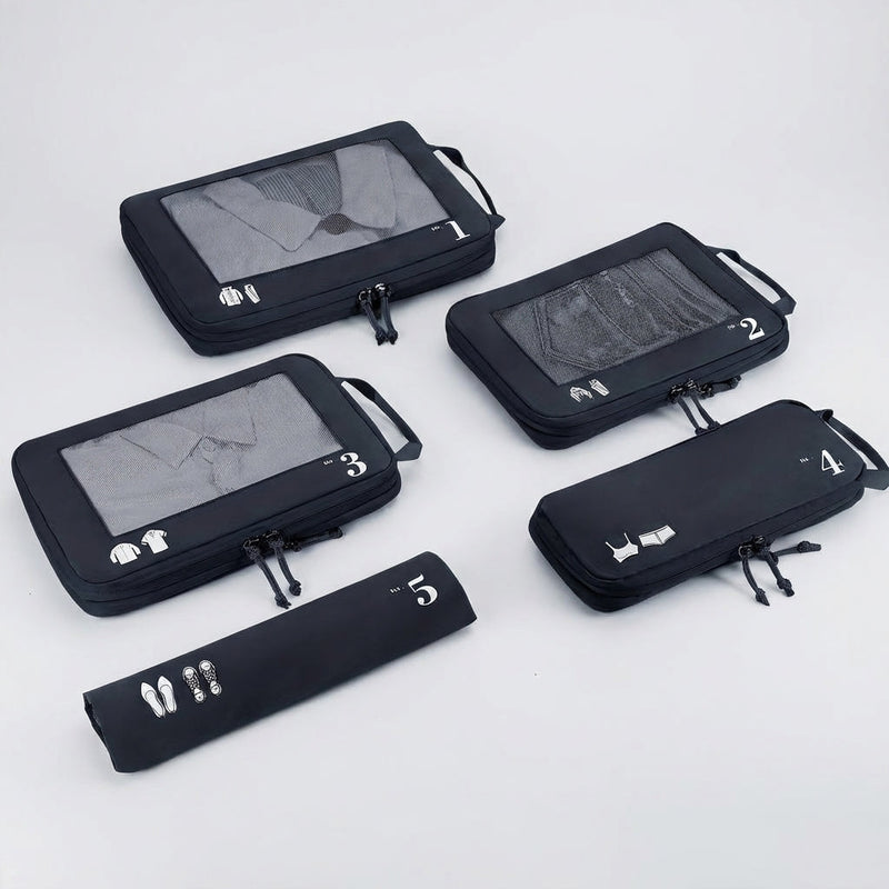 Visueel Overzicht Bagage Organizers - OrgaSwift