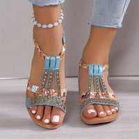 Bequeme Damen Orthopädische Keilsandalen mit weicher Sohle – Marla