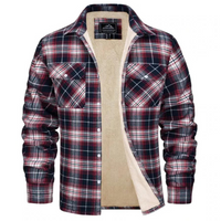 Fleecegefütterte Herren Karo-Jacke – Arvid Herbstedition