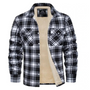 Fleecegefütterte Herren Karo-Jacke – Arvid Herbstedition